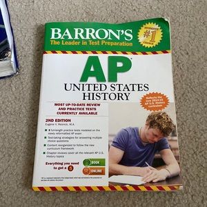 2nd addition US History AP test preparation book